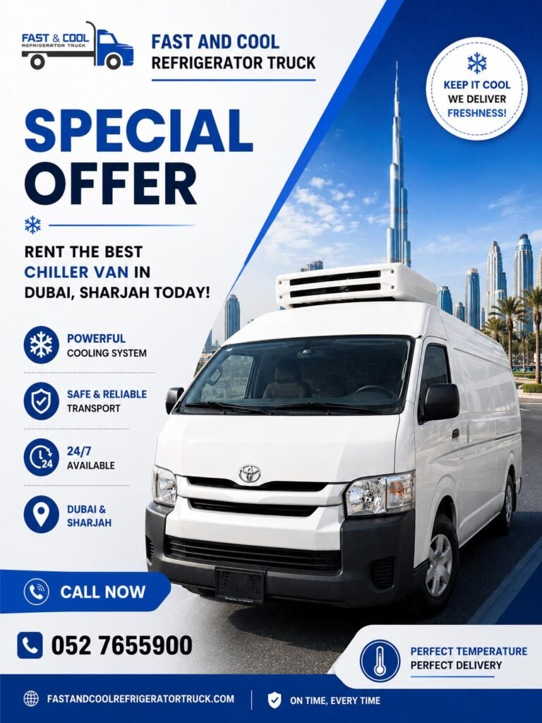 Freezer Truck Jumeirah Dubai